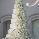 Tiered Extravagant Wedding Cake