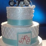 Motorcycle Wedding Cake