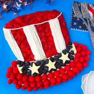 4th of July Hat Cake